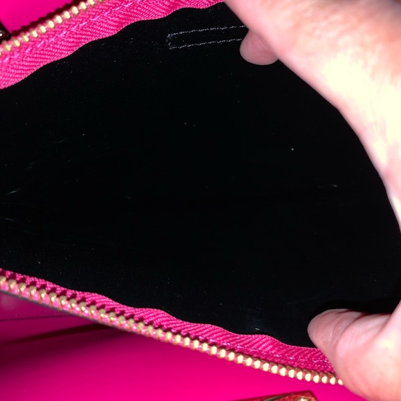 LARGE KATE SPADE BLACK/PINK TOTE BAG - Picture 4 of 9